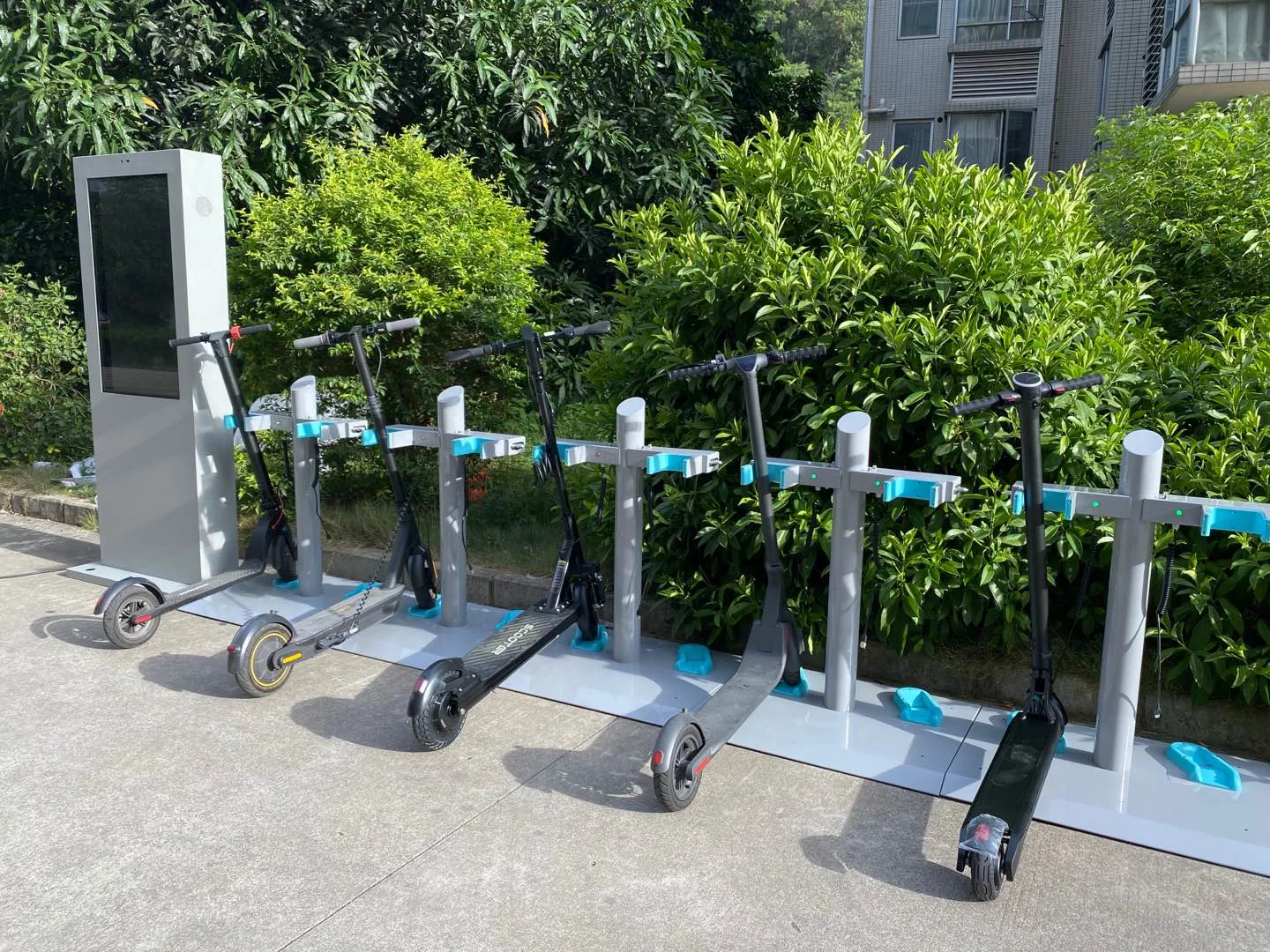 Factory Manufacture Wire Charing Station For Rental E-scooter E-bike