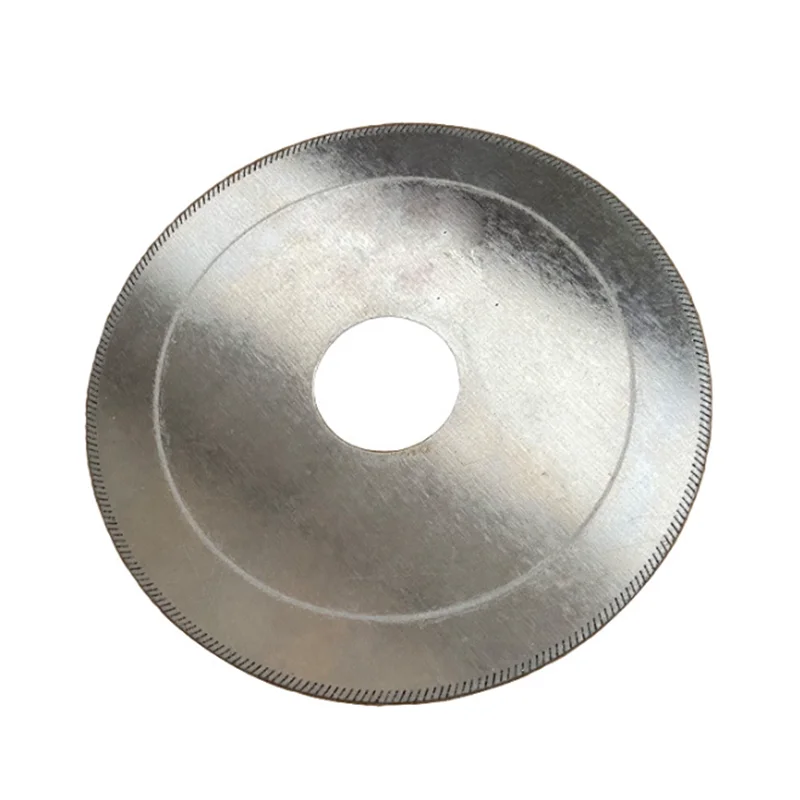 6Inch Thin Notched Diamond Saw Blade, Bevel Teeth Electroplated Cut Saw Blade For Jade Agate Lapidary Cutting