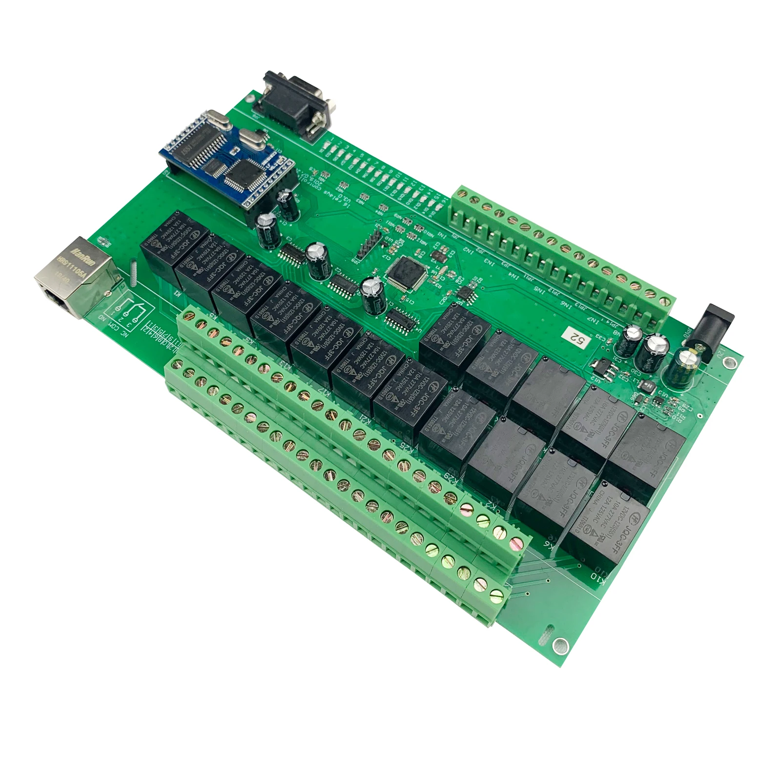 16 Gang pcb Control Panel Board network irrigation automatic controller