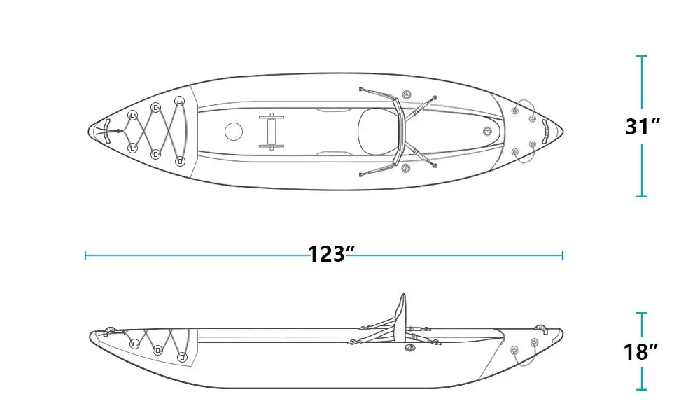 Морской надувной каяк на солнечной батарее для рыбалки одном человеке каноэ с высоким давлением и мягкими сиденьями из ЭВА