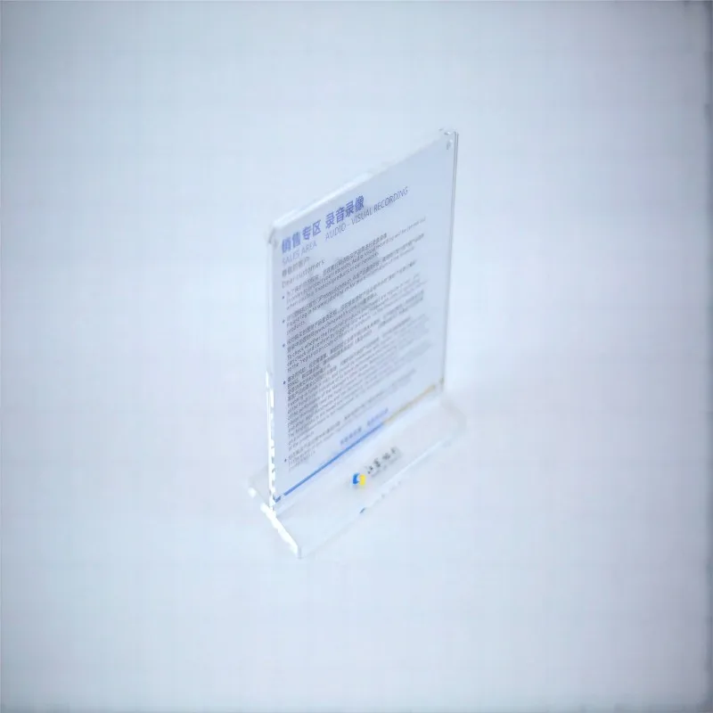 XianHui High Quality Low Cost Acrylic Photo Frame Table Displays Counter Display