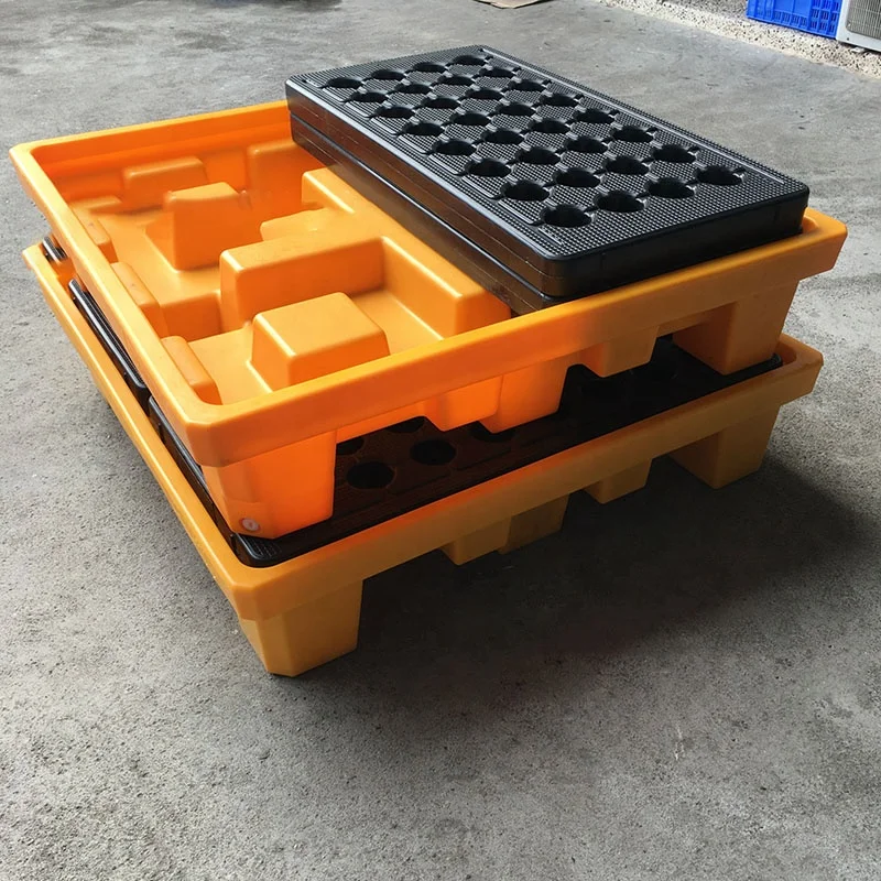 Съемный полиэтиленовый HDPE 4 барабана пластиковый ящик для сдерживания