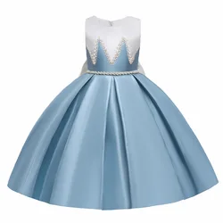 Платья принцессы детская одежда для маленьких девочек платья 10 лет на