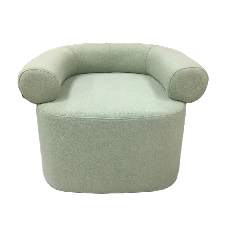 Single Person Leisure Sofa Chair for Home Living Room for Hotel Fabric Negotiation