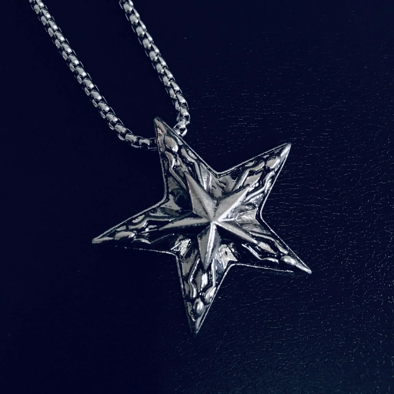 PUSHI Custom Angel Number Faith Allah Necklace Herringbone Charm Necklace 316l Stainless Steel Lot Fashion Micro Insert Geometry