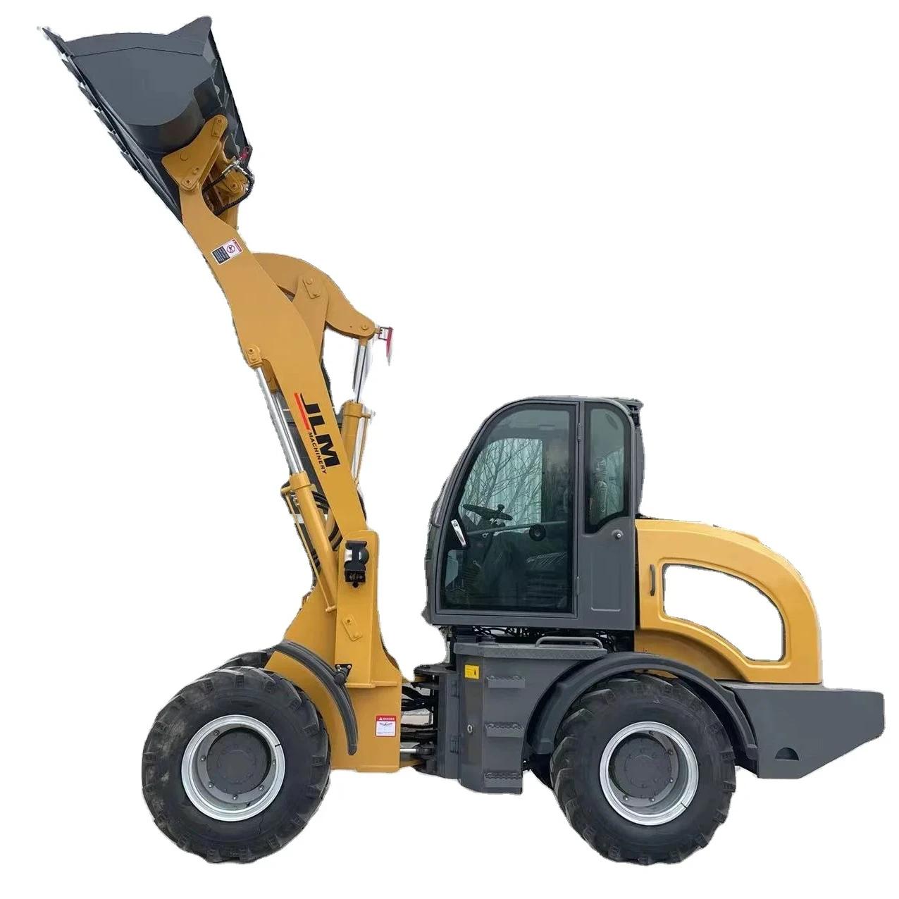 ZL20 Jieli factory Mini skid steer Wheel Small tractor front end loader Compact excavator