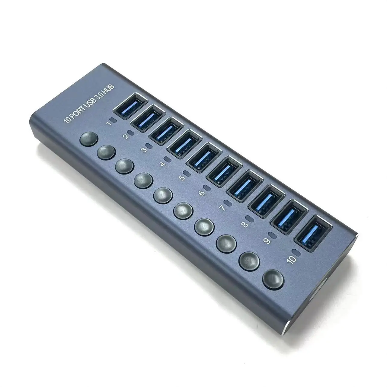 Manufacturer Wholesale Premium Independent Switch Overheating Protection Plug and Play USB 3.0 TO HUB 10port