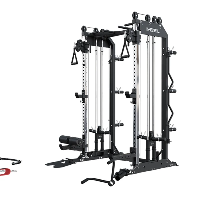 Bodybuilding Fitness Gym Smith Machine Commercial Fitness Gym Equipment Cable Crossover Fitness Machine Gym