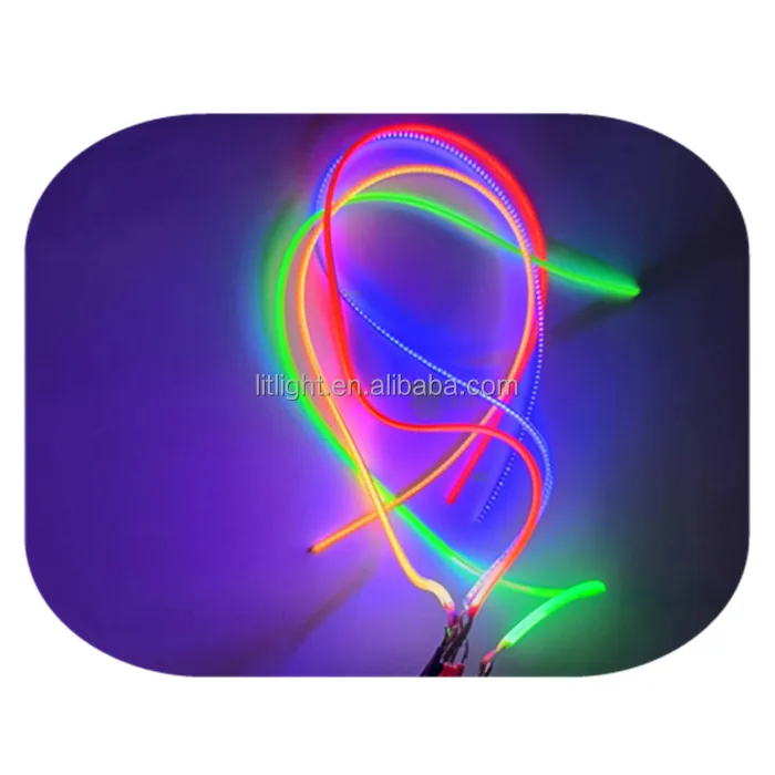 Anode & Cathode common end flex led light source 25mm 80mm 110mm 120mm 128 190mm 220mm 300mm 3V 12V 18V cob filament can be cut