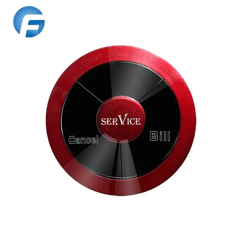 Wireless Nurse Emergency Call Bell Guest Paging Queue Calling System for Bar Fast Food Restaurant Hospital