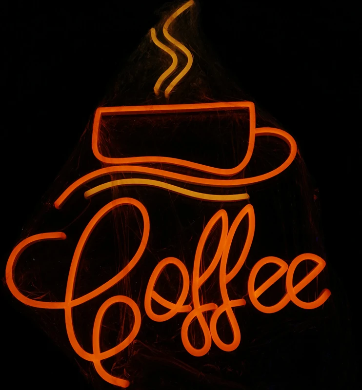 window open neon sign led store shop  business sign led neon strip sign clips