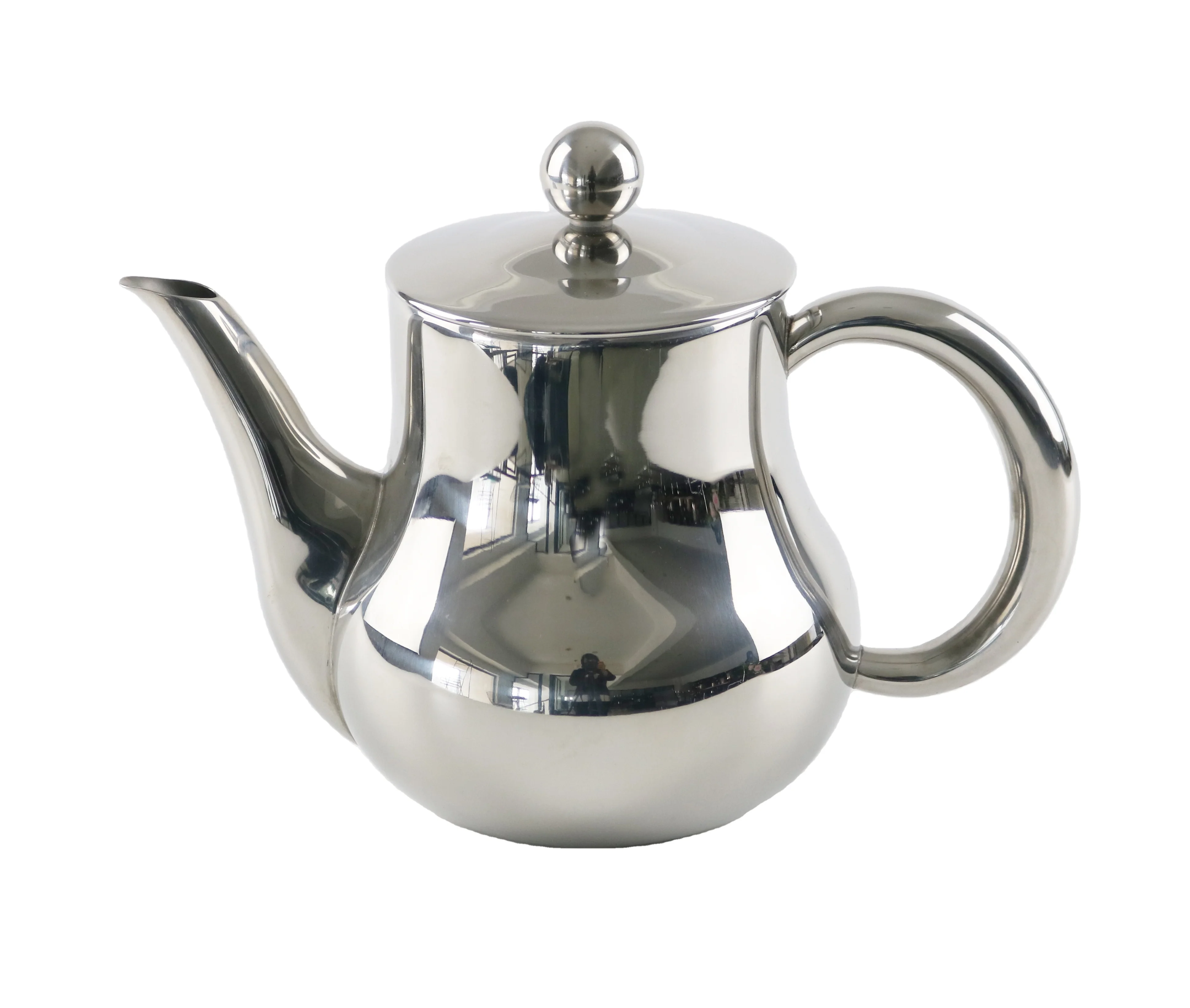 Сплошная ручка бытовой воды чайник для чая и кофе беспроводной дома отеля заварочный из нержавеющей