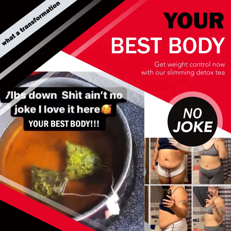 Customized Detox and Slim Down with Our Powerful Slimming Tea Formula