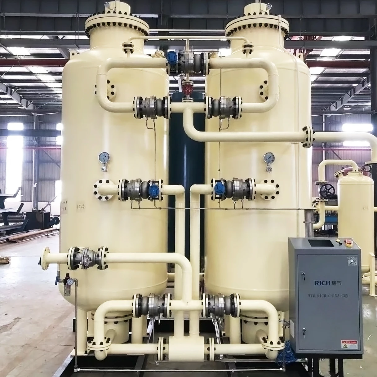Complete Specifications High Pressure PSA Unit for Industry Nitrogen Gas Generator Automatic Nitrogen System