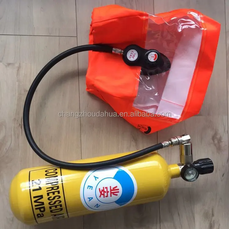 Emergency Escape Breathing Device  EEBD THDF15-l 15 minutes  3L 21Mpa
