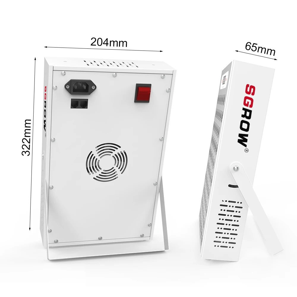 pdt machine face led light therapy panels 660nm 850nm Custom wavelength near infrared light red light therapy lamp