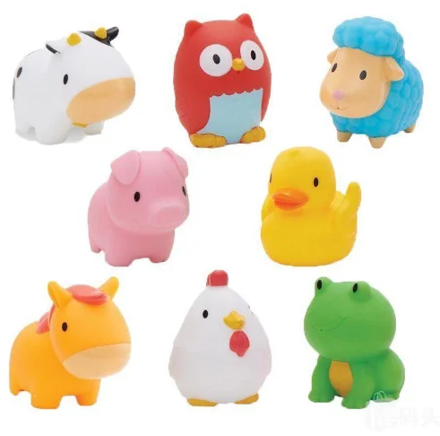 Sea Animal Printing EVA Foam Bath Toys 2020 Educational Non Toxic Baby Toy OEM Item Style Design Feature Eco Material Origin CPC