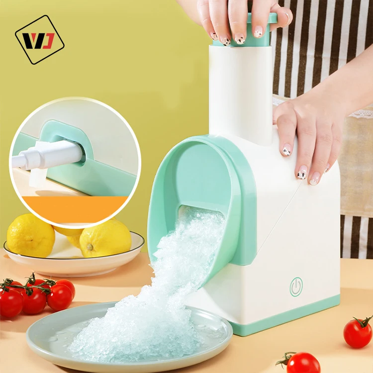
Suitable price multi-function ice crusher home use portable double blades ice smashing electric crusher machine 