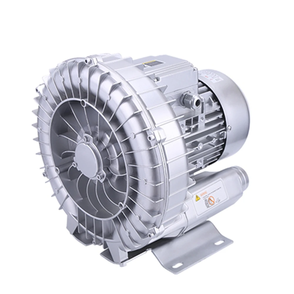 1.5HP 1.1kw380v  Vortex Fan Air Ring Blower Low noise High Pressure Electric Air Blower For Industrial Oxygen Supply