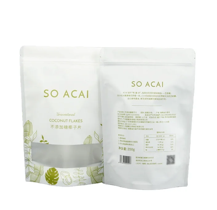 Custom design printed zip lock bag stand up packaging  Plastic Pouch