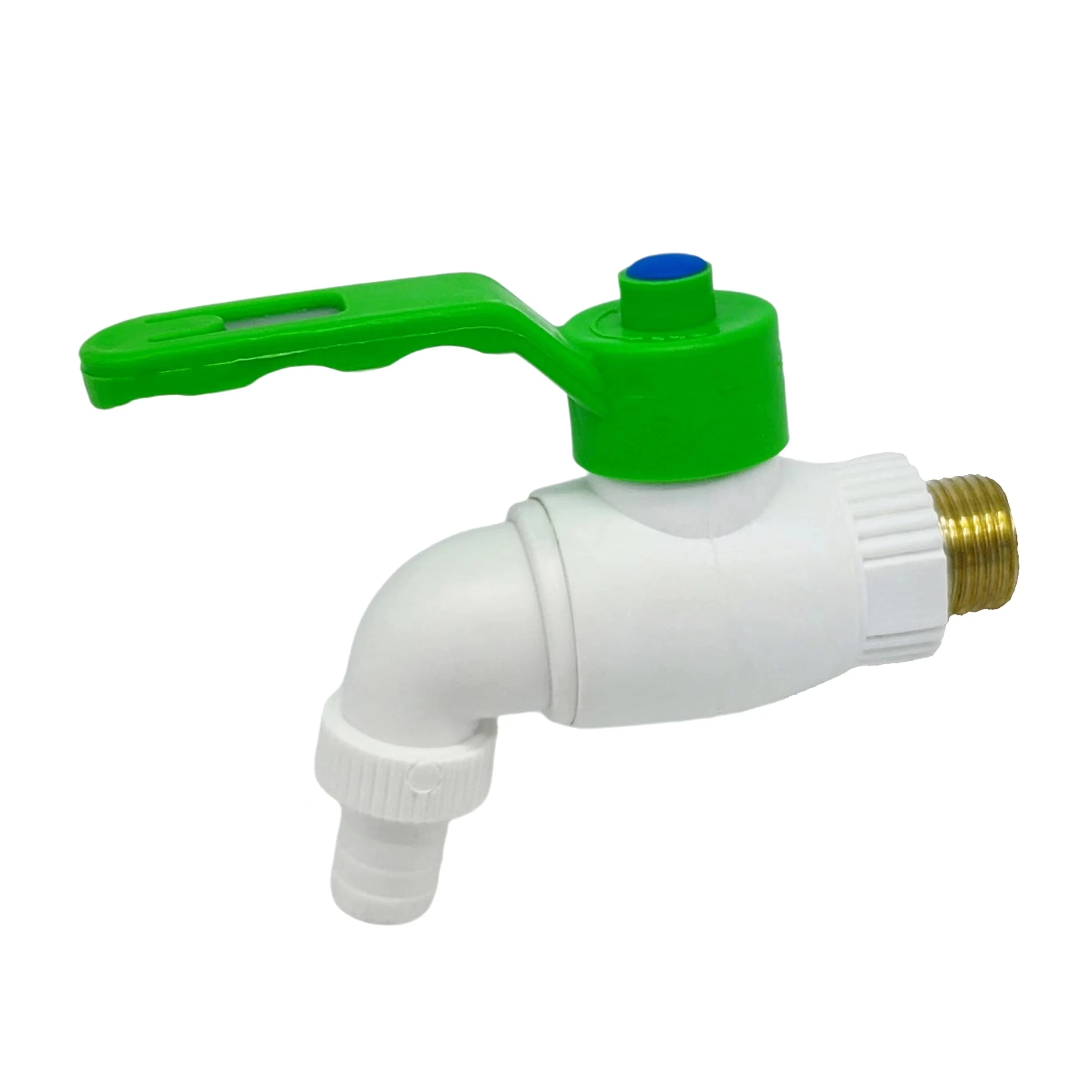 LJ-228 Three mould different body plastic bibcock iron insert bibcock