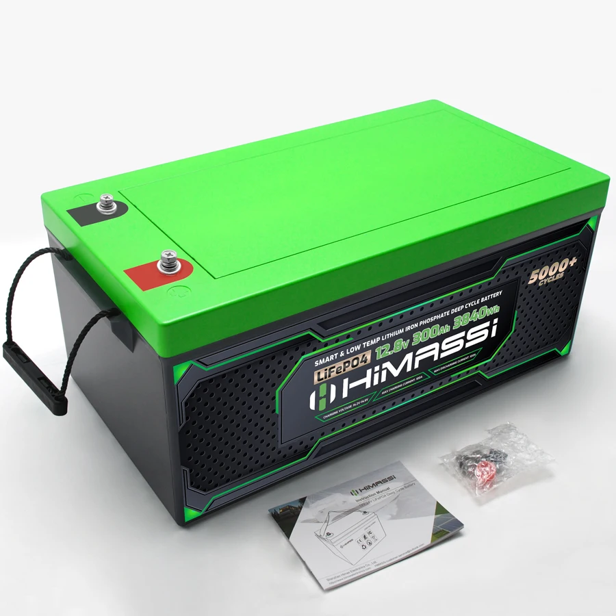 EcoPower Lithium Iron Phosphate Battery 12V/300Ah Lifepo4 Battery