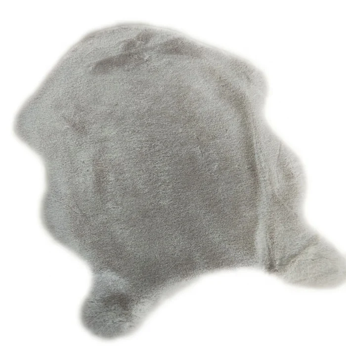 2023 Hot Selling Super Soft Shaggy Faux Rabbit Fur Rugs for Girl Room Floor Area Carpets and Rugs for Living Room
