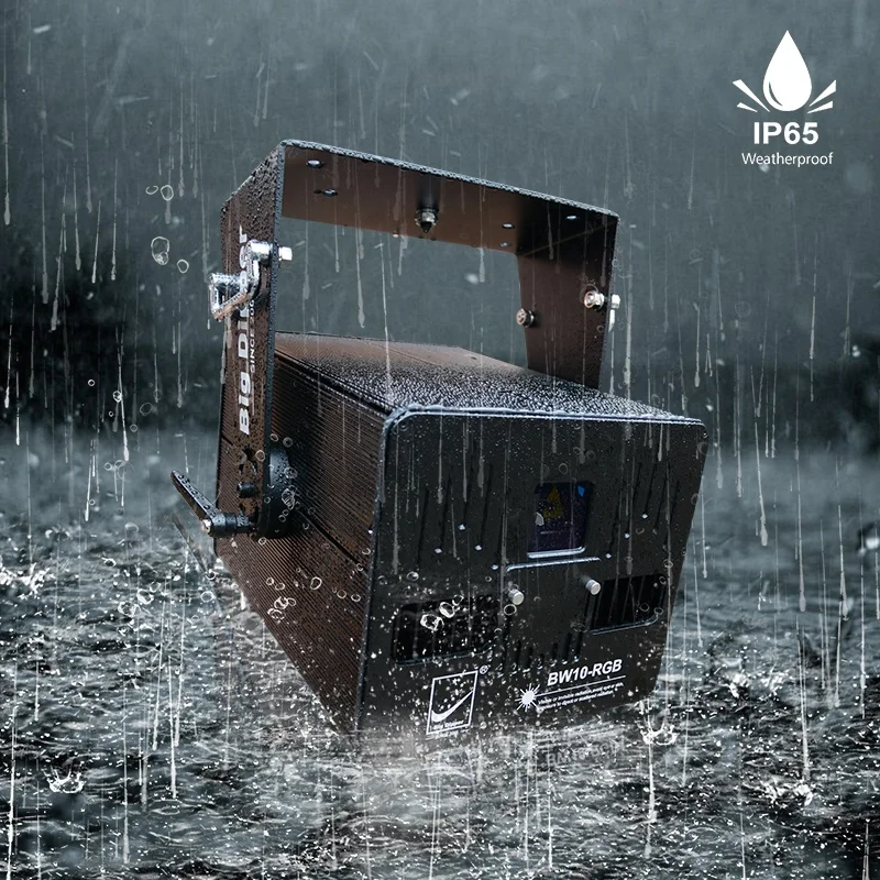 Big dipper B10W RGB laser light show system christmas outdoor laser stage lighting 10w waterproof full color animation laser