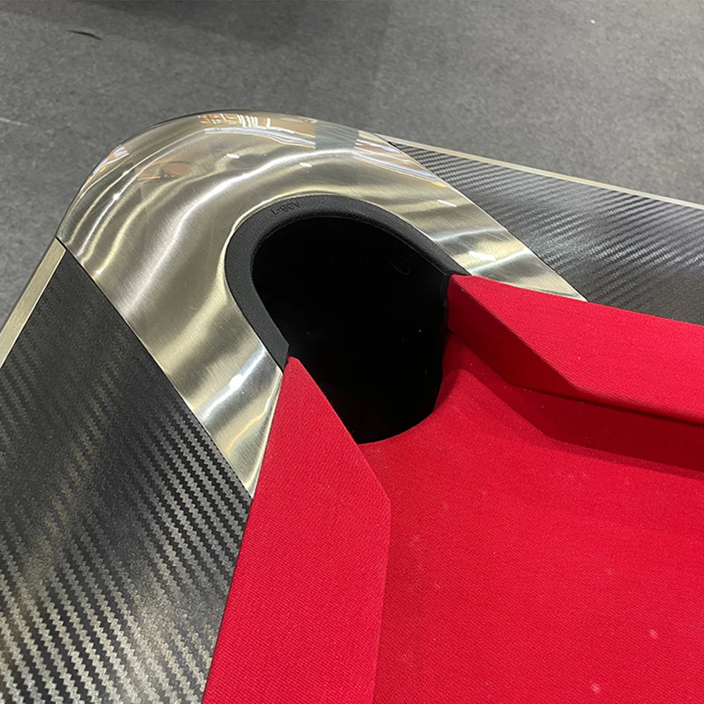 American billiards pool table billiard 9ft billiard with slate cushion and leather pocket for american nine-ball sports