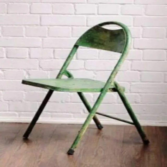 
Trending Green Grand Contemporary Metal Chair Foldable For Home Office Decoration Dimensions- 16 X 16 X 32 inch 