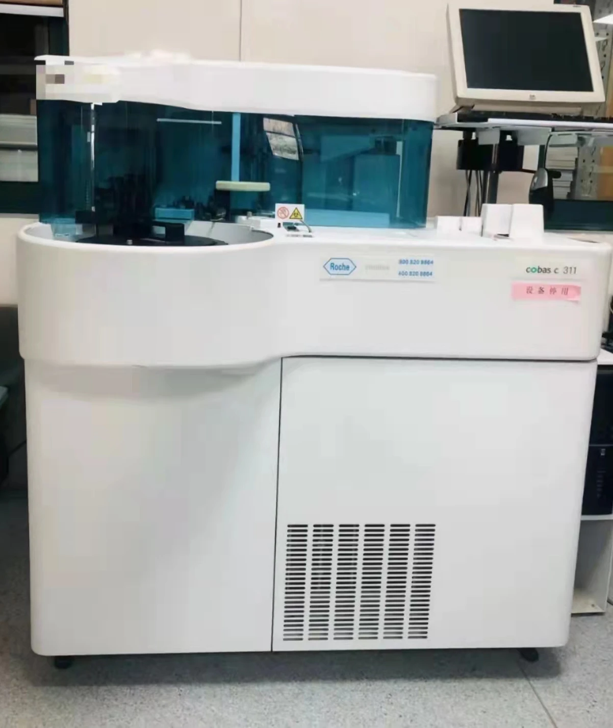 Roche Cobas C311,Refurished Automatic Biochemical Analyzer,Secondhand lab device,with good condition.