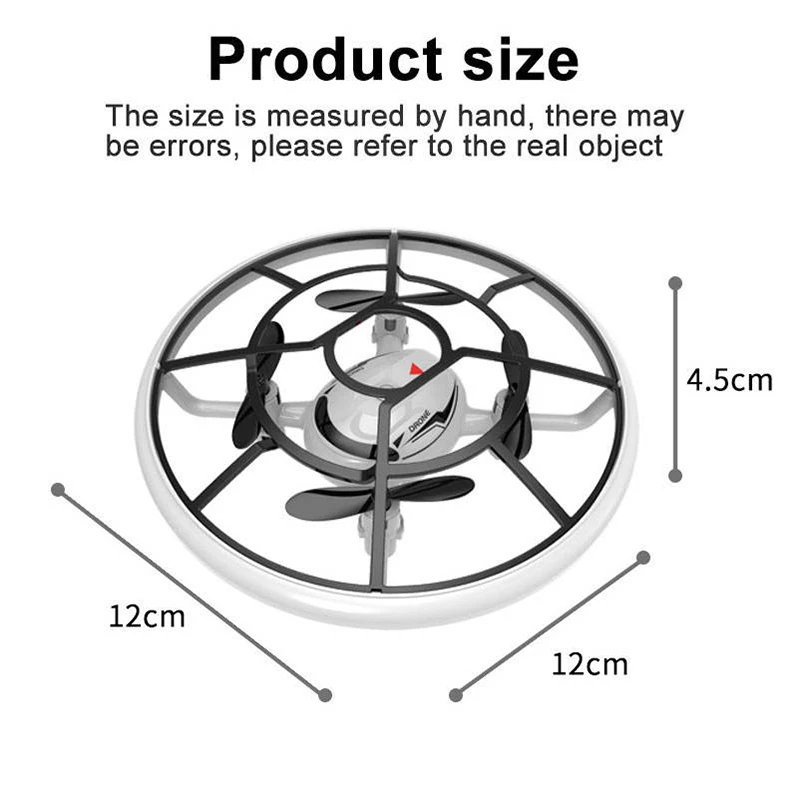 Global Drone GD23 Altitude Hold Drone RC Helicopter with Gyroscope Light for Beginner Kids Children Gifts RC Toys RC Plane