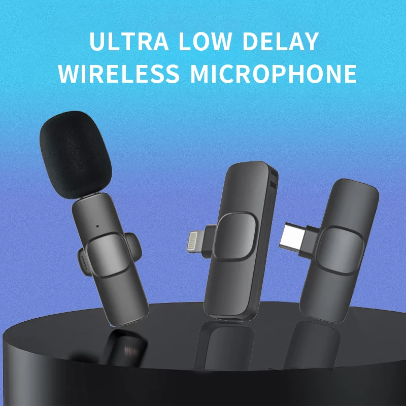 Popular k9 k8 wireless microphone Wireless microphone for mobile phone portable wireless microphone