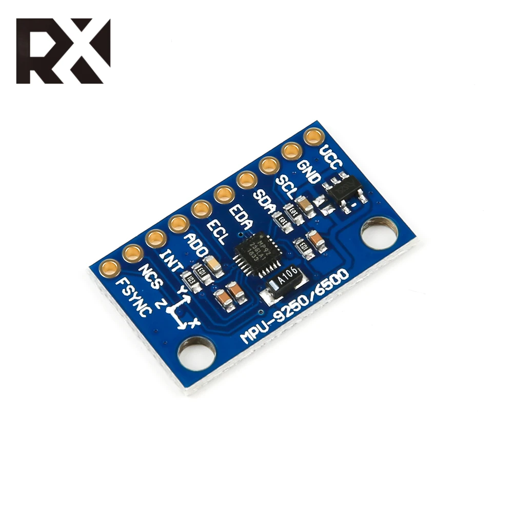 RX GY-9250 MPU9250/6500 9 DOF 9-Axis Attitude +Gyro+Accelerator+Magnetometer Sensor Module