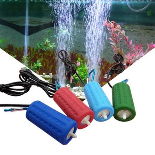 Aquarium Fish Tank Oxygen Pump Portable Mini USB Aeration Micro Air Pump