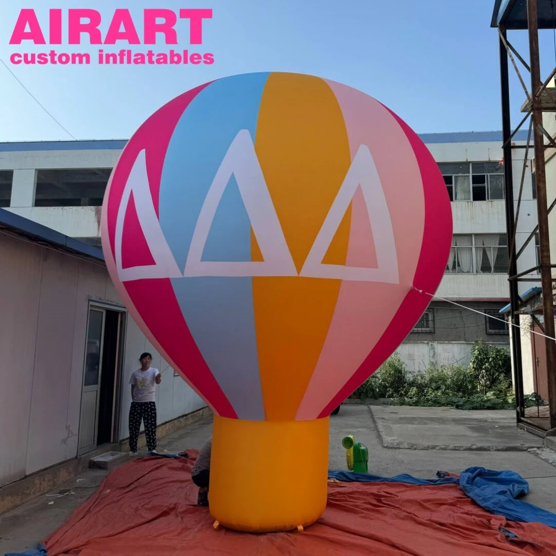 Colorful Inflatable Hot Air Balloon High Quality Inflatable Decoration Balloon From Artair Inflatable Manufacturer