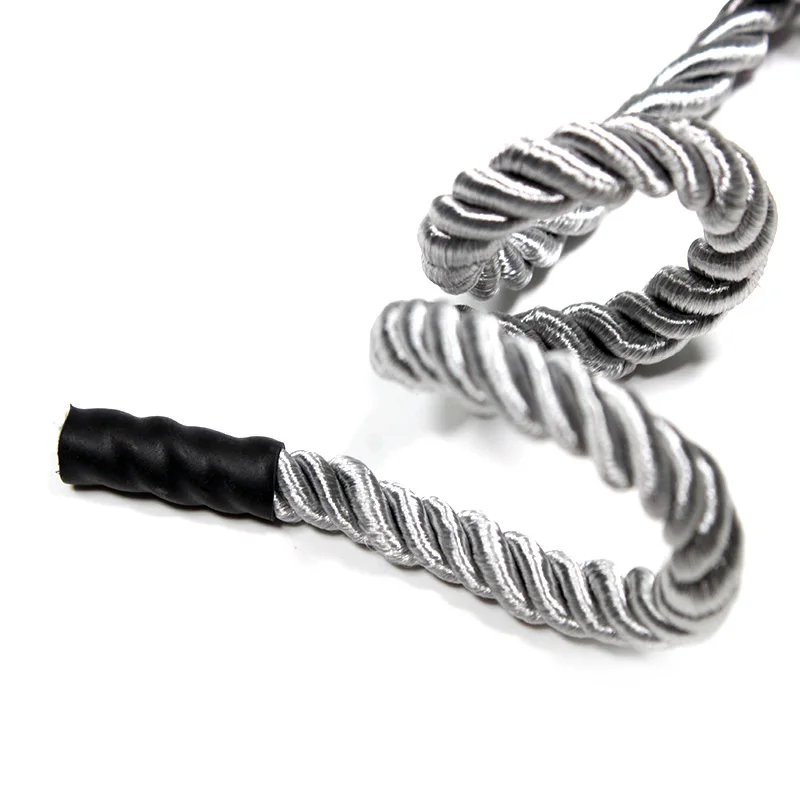 Hight quality custom logo polyester draw cord hoodie drawstring with plastic tip