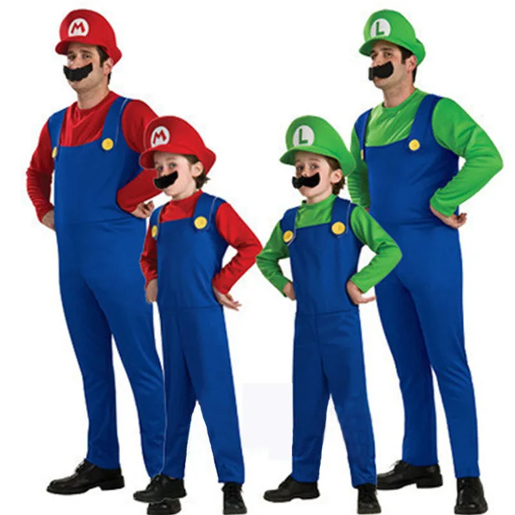 
Halloween Super Mario Bros Cosplay Costume Party Suit Cartoon Costume Cosplay 