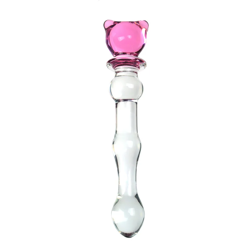 Glass Dildos Wand Crystal Sex Toys Anal Plugs Vagina Stimulator Erotic Glass Sex Toys for Women