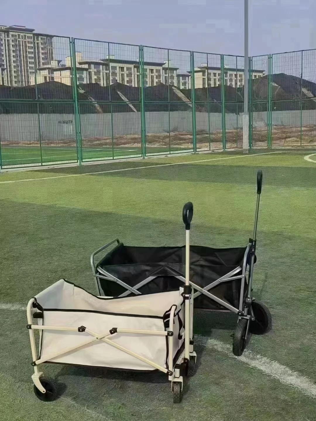 Garden folding carry wheelbarrow portable carriage for beach camping outdoor activities
