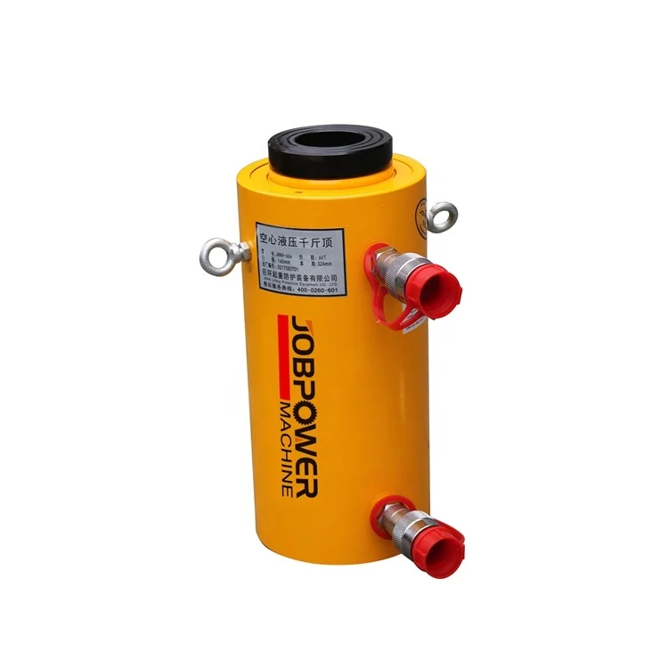 100 ton Hollow hydraulic jacks for equipment installation lifting and dismantling