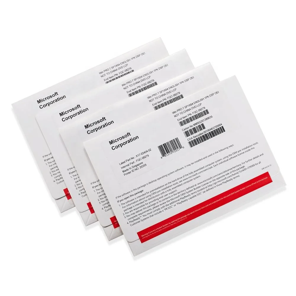 Original Russian Language FPP OEM  key Win 10 home oem russian dvd pack kw9-00132 Computer hardware software