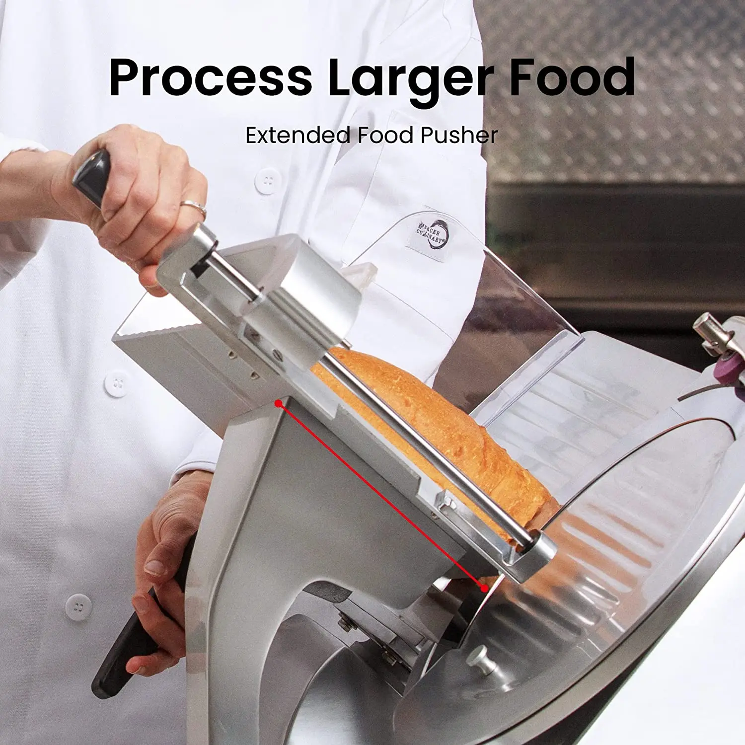 Premium Commercial Slicer 12', 300w, 1/2 HP Electric Meat Slicer, Italian Carbon Steel Blade, Quiet Performance