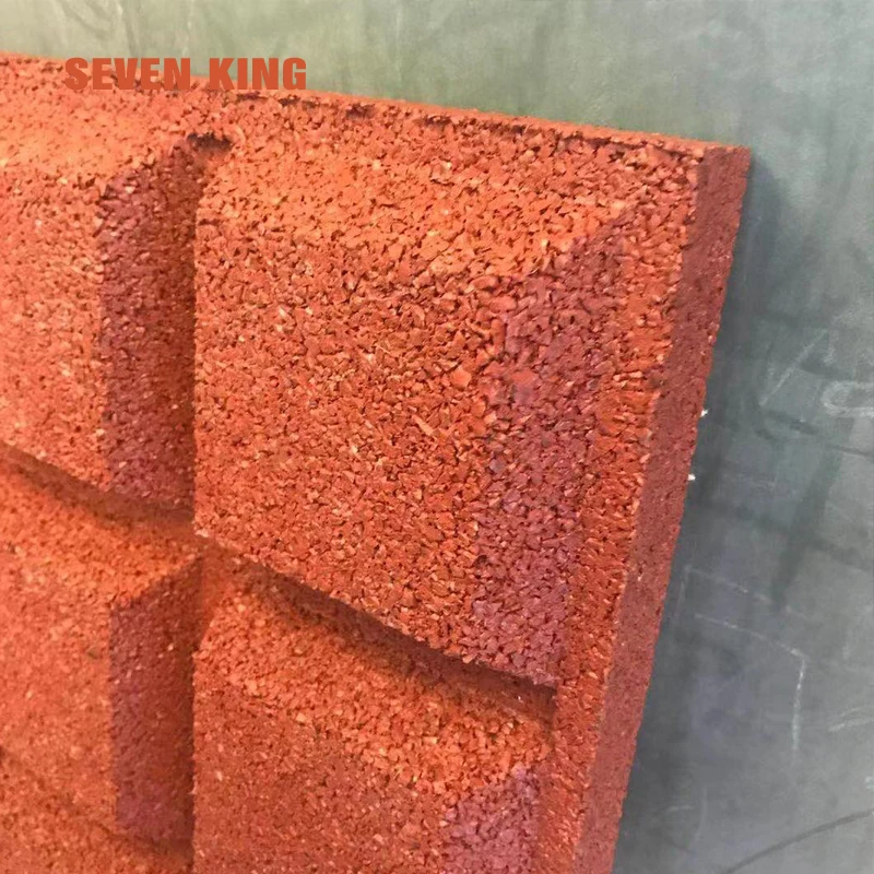 High density custom game/outdoor sports playground  rubber flooring tiles