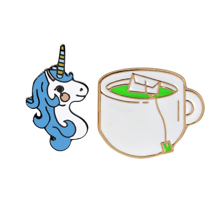 High Quality Offset Printing Logo Custom Stainless Steel Hard Pin Badges Epoxy Badge Shield