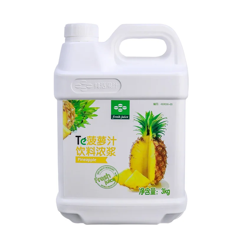 Молочный чай напиток сырье свежий сок концентрированный вкус ананас концентратный 3