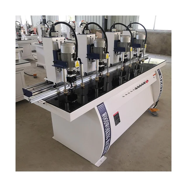 FKAI Cnc Wood Drilling Boring Machine For Furniture Wood Hole Boring Machine