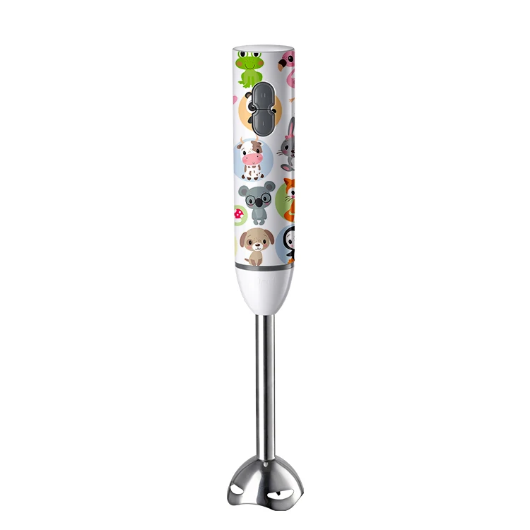 Multifunctional Household Immersion Blender and Hand Squeezer Mixer Push Button Control