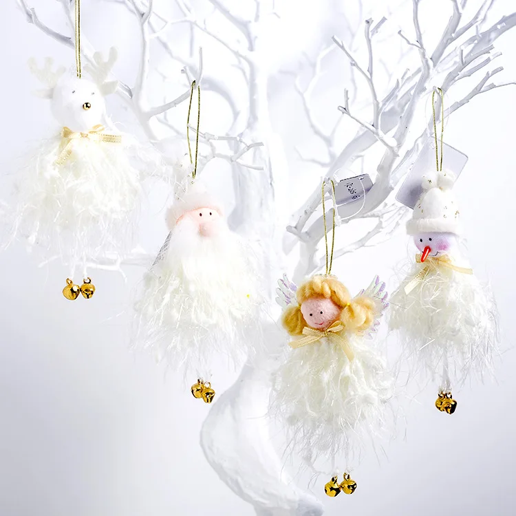 CE/ASTM 2024 Hot Selling Plush Toy Angel Wind Bell For Children Customized Stuffed Animals Toys Plushie Room Decoration