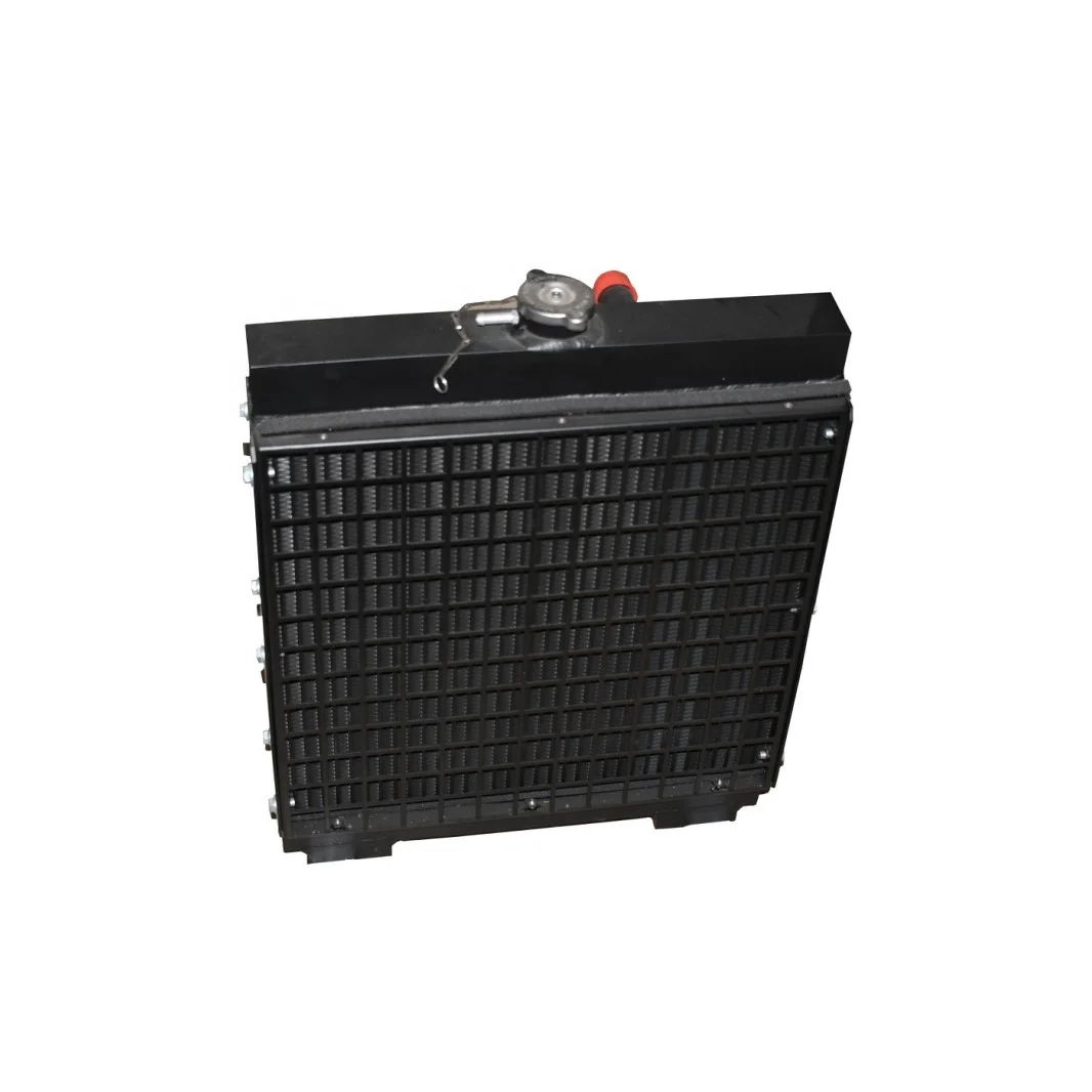OEM hydraulic oil cooler with 24v fan